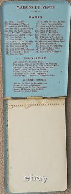 1591 1 X Carnet Tole Lithographie Grun Chaussures Incroyable 6 X 10