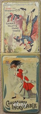 1591 1 X Carnet Tole Lithographie Grun Chaussures Incroyable 6 X 10