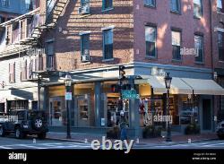2 belles plaques de rue émaillées New-York Brooklyn USA CHESTNUT STREET 1950