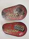 2 pelles litho 1930 lustucru cartier millon no plaque emaillee menier banania