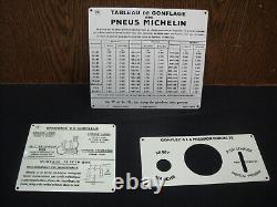 3 TOLES LITHOS POUR GONFLEUR COMPRESSEUR MICHELIN NEUVES bidon huile oil pump