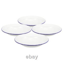 5 PCS Plaque Émaillée Plaques Émaillées Anciennes Assiette De Cuisine