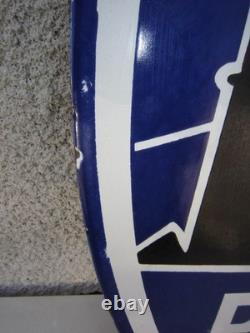 ANCIENNE PLAQUE EMAILLEE POTASSE D'ALSACE HANS DIMENSION 80x59,5cm G FORMAT RARE