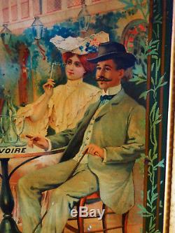 Absinthe Rivoire Rare Tôle Lithographiee. Marseille 1906