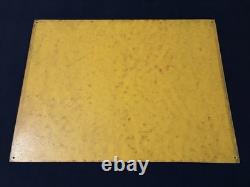 Ancien Panneau en Fibre, SHELL BERRE 1965. Dim 80 x 60 cm. Automobilia