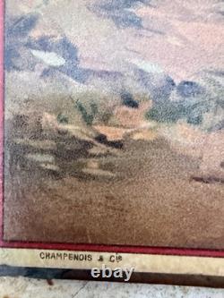 Ancien Panonceau, VACHON BAVOIX 1899 PARIS LYON CAMIS Parfums Savons