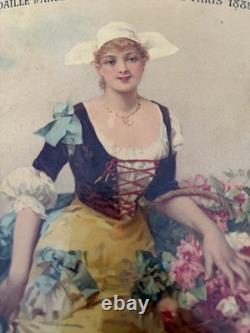 Ancien Panonceau, VACHON BAVOIX 1899 PARIS LYON CAMIS Parfums Savons