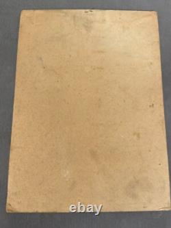 Ancien carton MOUTARDE DIAPHANE no plaque émaillée boîte tôle maggi kub oxo
