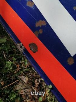 Ancien panneau de signalisation émaillé 1920 /1930, email Japy, Plaque émaillée