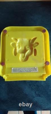 Ancien ramasse monnaie publicitaire vache qui rit no plaque émaillée gerrer