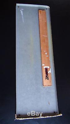 Ancien thermométre tôle peinte BANANIA plaque émaillée COLLECTION PUBLICITE