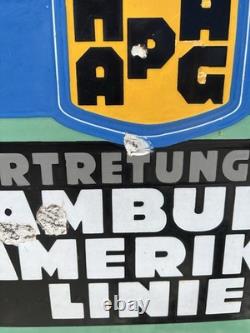 Ancienne Plaque Émaillée