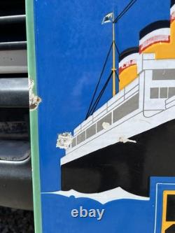 Ancienne Plaque Émaillée