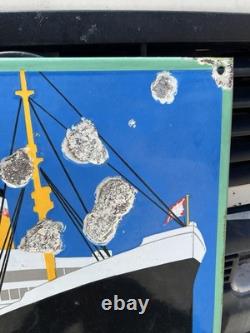 Ancienne Plaque Émaillée