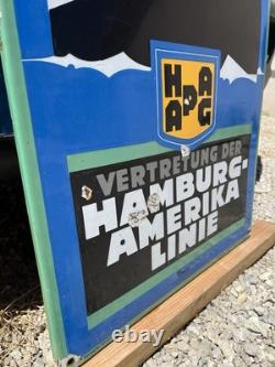 Ancienne Plaque Émaillée