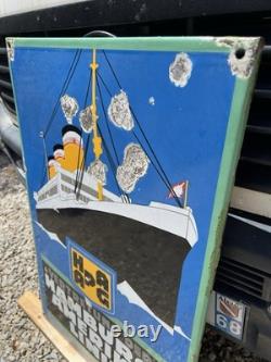 Ancienne Plaque Émaillée