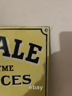 Ancienne Plaque Émaillée Bombée D'agence La Rurale Assurance Signée Edmond Jean