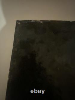 Ancienne Plaque Émaillée Bombée D'agence La Rurale Assurance Signée Edmond Jean