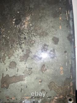 Ancienne Plaque Émaillée Bombée D'agence La Rurale Assurance Signée Edmond Jean