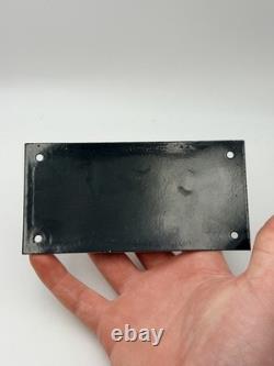 Ancienne Plaque Émaillée Cabinet Médical