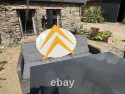 Ancienne Plaque Emaillee Citroën Deco Garage Vintage Enamel Sign Emailschil