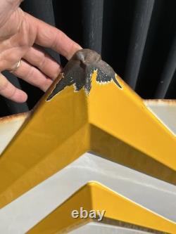 Ancienne Plaque Emaillee Citroën Deco Garage Vintage Enamel Sign Emailschil