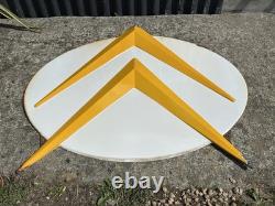 Ancienne Plaque Emaillee Citroën Deco Garage Vintage Enamel Sign Emailschil