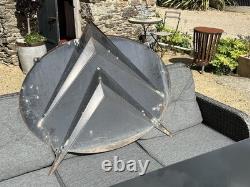 Ancienne Plaque Emaillee Citroën Deco Garage Vintage Enamel Sign Emailschil