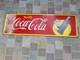 Ancienne Plaque &Eacute;maill&eacute;e Coca Cola