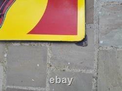 Ancienne Plaque Émaillée Coca Cola