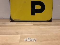 Ancienne Plaque Emaillee DUNLOP