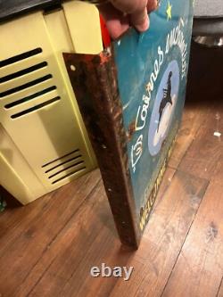 Ancienne Plaque Emaillée Les Laines Enchantées