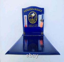 Ancienne Plaque Émaillée Potasse d'Alsace