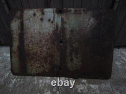 Ancienne Plaque Emaillee Pour L'agrement De Tous Respecter Et Faite Respecter