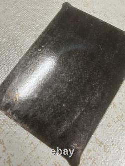 Ancienne Plaque Émaillée Publicitaire Cuisinière Valentini Cuisine Vintage