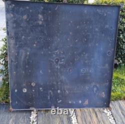 Ancienne Plaque Emaillee Publicitaire Pile Wonder