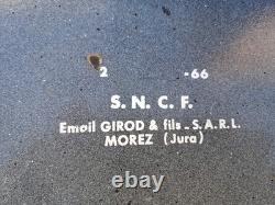 Ancienne Plaque Émaillée SNCF
