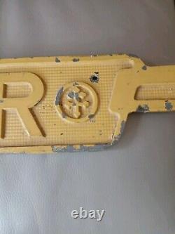 Ancienne Plaque Publicitaire En Alu Pour Les Remorque De Camion TRAILOR long 78