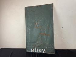 Ancienne Plaque tôle publicitaire SAVON FER À CHEVAL