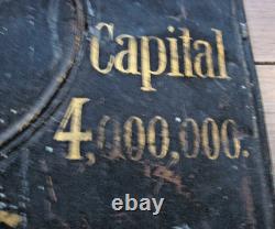 Ancienne Tôle Compagnie Française Du Phénix Assurance Contre L'incendie Vie 1844