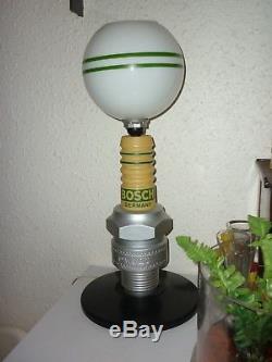 Ancienne lampe bosch forme de bougie bosch lampe de garage automobile 1960