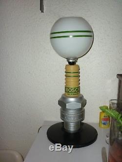 Ancienne lampe bosch forme de bougie bosch lampe de garage automobile 1960