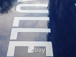 Ancienne plaque émaillée Avenue Du Général De Gaulle 50x40 Original