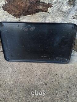 Ancienne plaque émaillée Avenue Du Général De Gaulle 50x40 Original