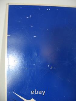 Ancienne plaque émaillée LIP Montre Horlogerie Art Déco 45 x 30 cm