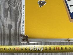 Ancienne plaque émaillée Pez bombée Très Rare