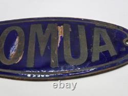 Ancienne plaque émaillée, SOMUA