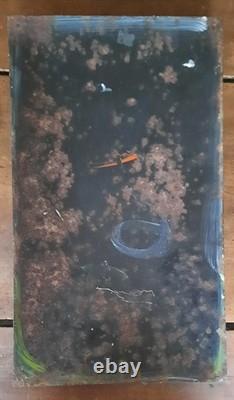 Ancienne plaque émaillée bombée LEVURE ALSACIENNE ALSA Eas cuisine café 49x28cm