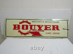 Ancienne plaque emaillee bouyer