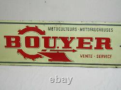 Ancienne plaque emaillee bouyer